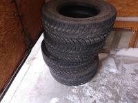 (4) Goodyear Ultragrip 255/70R16 Winter Tires
