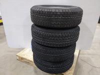 (4) Duran St225/75R15 Tires with 6 Bolt Rims