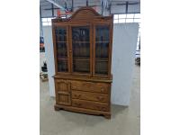 Wooden 2 Piece China Hutch
