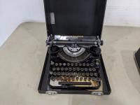 Antique Underwood Typewriter with Case