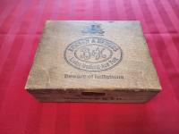 Benson & Hedges Cigar Box with Vintage Coins & $2 Note