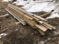Qty of Deck Boards and 1 Inch X 4 Inch Lumber
