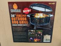 36 Inch Outdoor Fire Pit