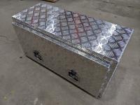 Checker Plate Tool Storage Box