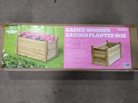 Wooden Raised Garden Planter