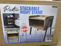 Rustic Stackable Night Stand