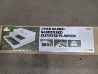 3 Tier Elevated Garden Planter