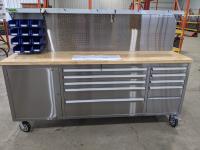 Rolling Work Bench Tool Box Combo