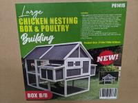 Chicken Nesting Box and Poultry Building