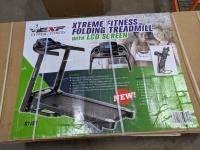 Xtreme Fitness Folding Treadmill