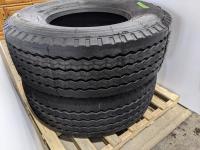 (2) Grizzly 107 M+S 385/65R22.5 Inch Tires