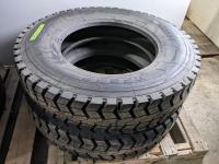 (2) Grizzly RS588 11R24.5 Inch Tires