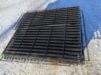 Qty of Various Sized Wire Panels/Racking