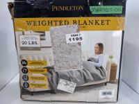 Pendleton 48 Inch X 72 Inch 20 lb Weighted Blanket