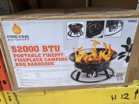 52,000 BTU Portable Fire Pit