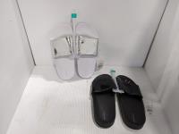 (2) Pairs of Womens Size 8 Slide Sandals