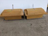 (2) Plastic Air Exchangers For Barns 