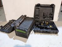 Trademaster Cordless 14.4V Drill and Foldout Tool Box