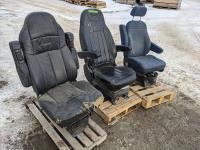 (3) Air Ride Truck Seats