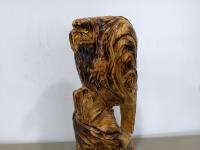 Wooden Eagle Carving