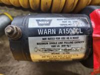 Warn 1500 lb Winch and (2) Phillips Truck Cables