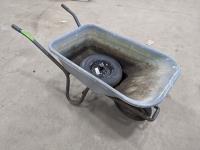 Poly Wheel Barrow with Spare Tire