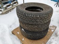 (3) Dayton Timberline 235/75R15 Tires