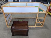 Ikea Kids Bed and Wooden Toy Box