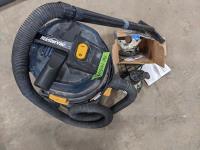 Mastervac 6-1/2 Gallon Wet/Dry Vac and Powerfist Plunge Router