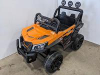 2022 MG6188 Orange Rzr Style 12V Ride-On Child Car