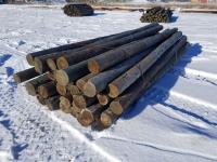 Approximately (28) 5-6 Inch X 10 Ft Posts