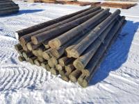 Approximately (40) 5-6 Inch X 10 Ft Posts