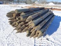 Approximately (67) 4-5 Inch X 7 Ft Posts