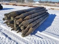 Approximately (45) 4-5 Inch X 8 Ft Posts