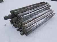 Approximately (45) 4-5 Inch X 8 Ft Posts