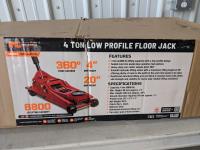 TMG Industrial TMG-AJF04L 4 Ton Low Profile Floor Jack