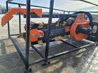TMG Industrial 36 Inch Trencher - Skid Steer Attachment