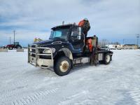 2008 Freightliner M2 S/A Day Cab Boom Truck with 2008 Palfinger Pk 12502 Picker