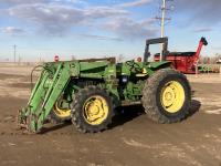 1991 John Deere 2555 MFWD Loader Tractor