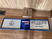 Classic Pepsi Sign 