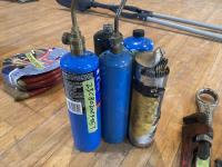Qty of Propane Torches w/ Welding Rods