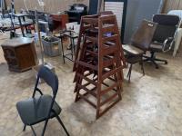 (4) High Chairs 