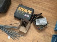 Qty of Nails w/ Miscellaneous Drill Bits 