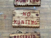 Wooden Sign 