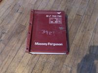Massey Ferguson MF 750/760 Combine Manual 
