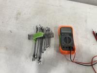 Bluepoint Mutlimeter and Qty of Assorted Imperial Wrenches