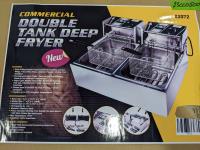 Commercial Double Tank Deep Fryer