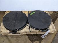 (5) 20 Inch Outrigger Pads