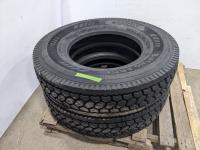 (2) Grizzly 11R22.5-16Pr Tires