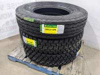 (3) Grizzly 11R22.5-16Pr Tires
